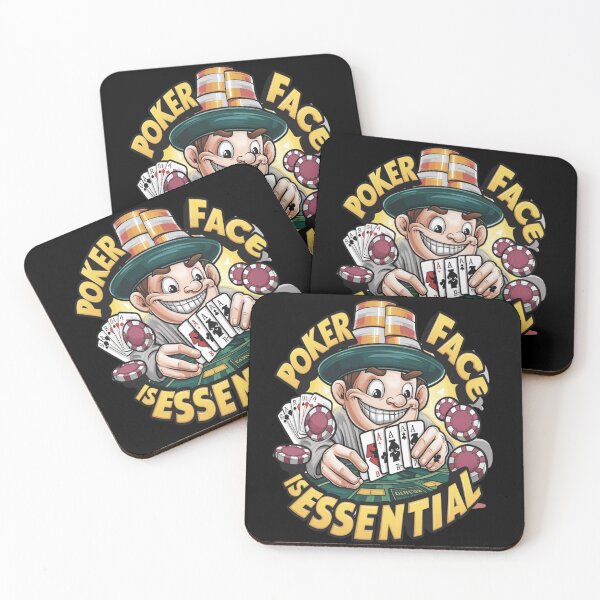 Item preview, Pokerface is essential - Poker hands - Casino vibes designed and sold by JansenGS.