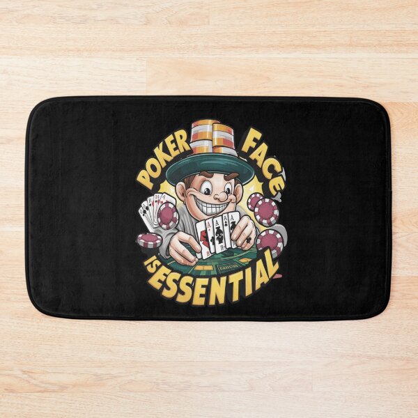 Item preview, Pokerface is essential - Poker hands - Casino vibes designed and sold by JansenGS.