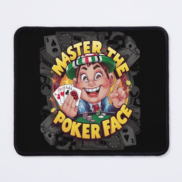 Item preview, Master the Pokerface - Poker hands - Casino vibes designed and sold by JansenGS.