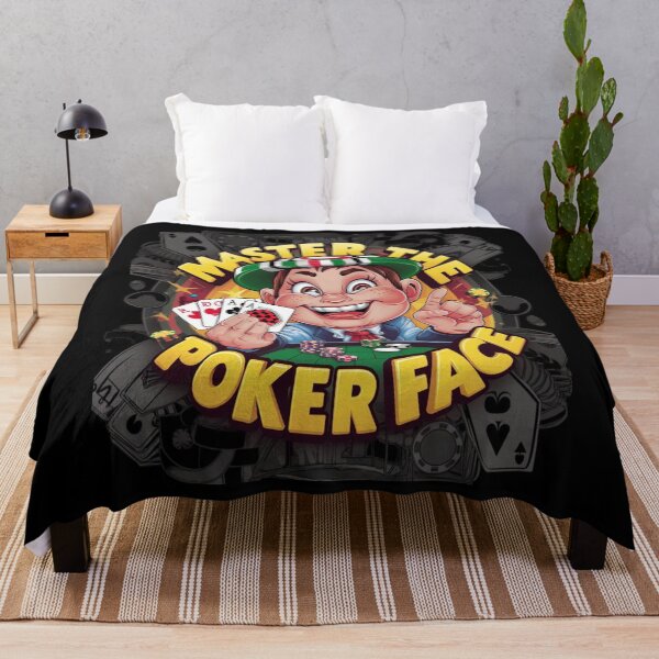 Item preview, Master the Pokerface - Poker hands - Casino vibes designed and sold by JansenGS.