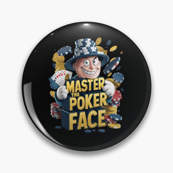 Item preview, Master the Pokerface - Poker hands - Casino vibes designed and sold by JansenGS.