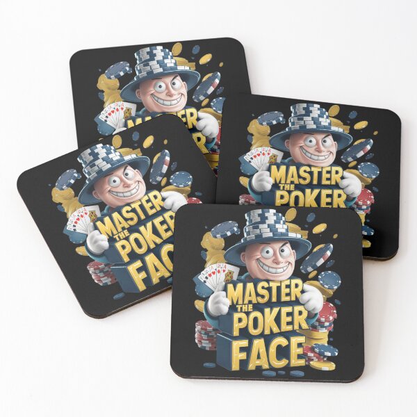 Item preview, Master the Pokerface - Poker hands - Casino vibes designed and sold by JansenGS.