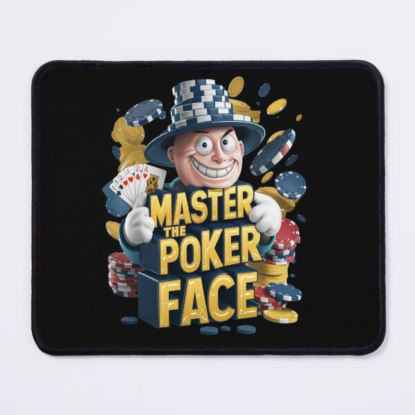 Item preview, Master the Pokerface - Poker hands - Casino vibes designed and sold by JansenGS.