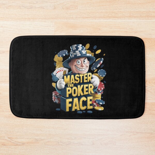 Item preview, Master the Pokerface - Poker hands - Casino vibes designed and sold by JansenGS.