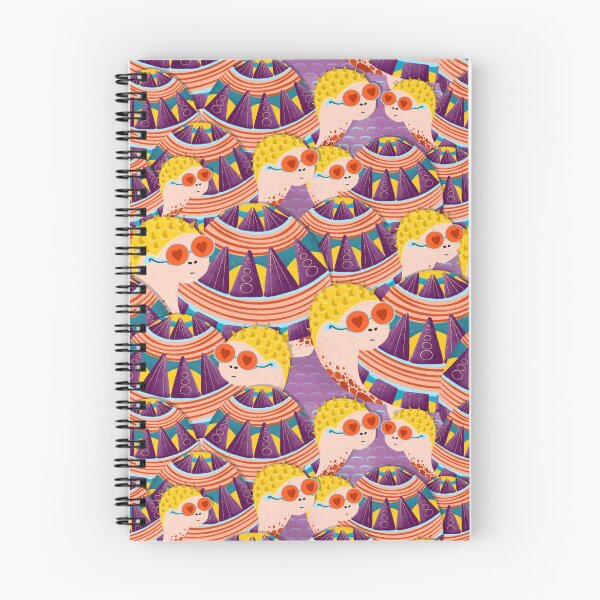 Item preview, Turtles, Multi-colored on a lilac background designed and sold by Alex  Blud.