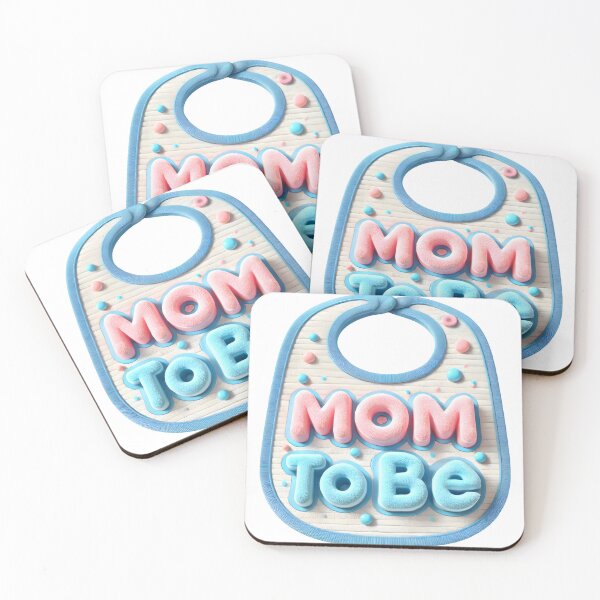 Item preview, Mom To Be Baby Announcement Design with Baby Bib designed and sold by StyLeHi.