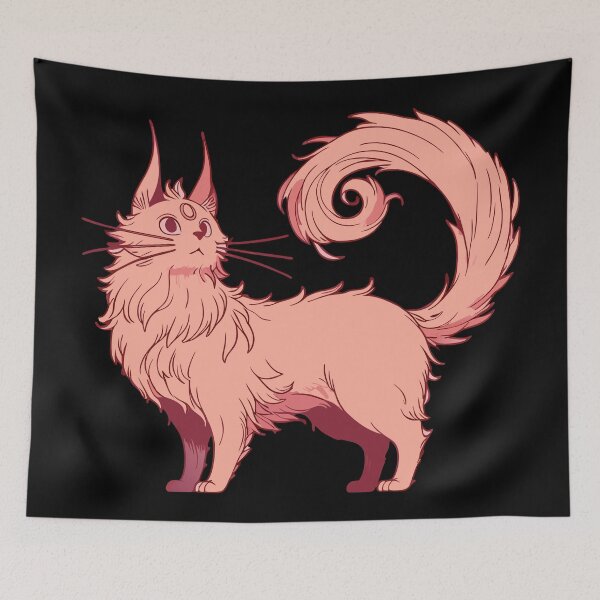 Item preview, Fire Cat, Devilish Kitten designed and sold by cutenesss.