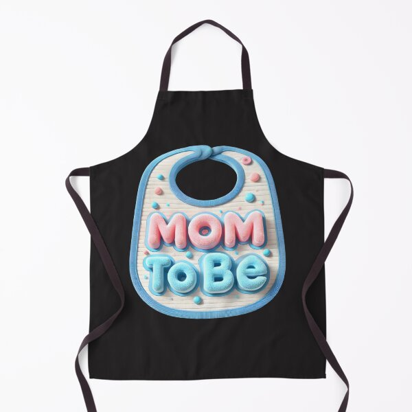 Item preview, Mom To Be Baby Announcement Design with Baby Bib designed and sold by StyLeHi.