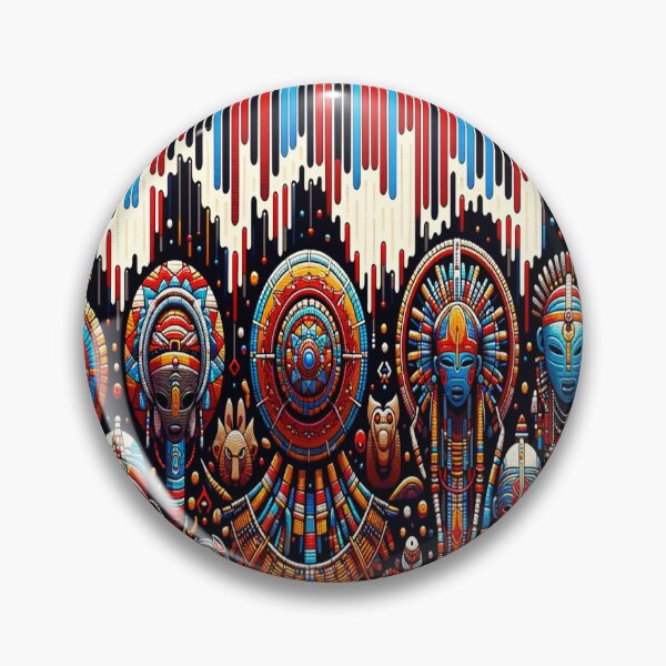 Item preview, East African Tribal Art Visual designed and sold by BubandAika.