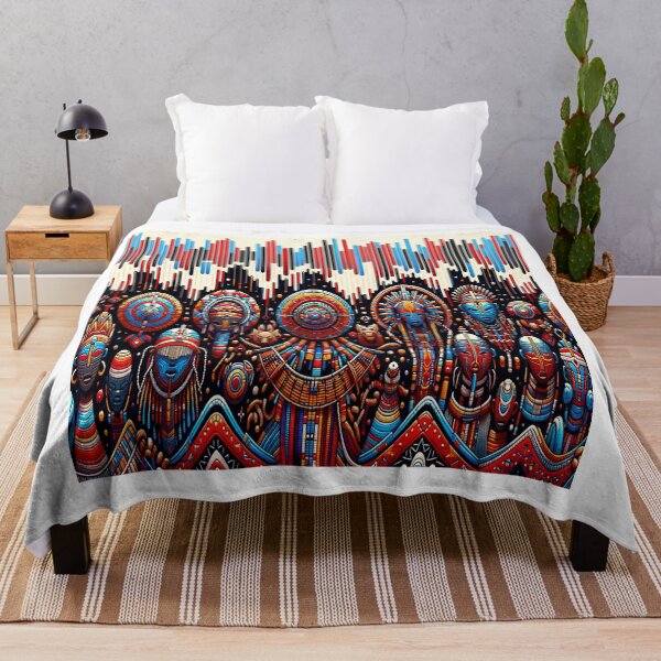 Item preview, East African Tribal Art Visual designed and sold by BubandAika.