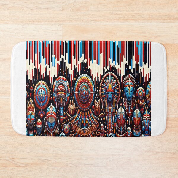 Item preview, East African Tribal Art Visual designed and sold by BubandAika.