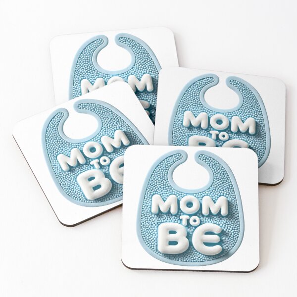 Item preview, Mom To Be Baby Announcement Design with Baby Bib designed and sold by StyLeHi.