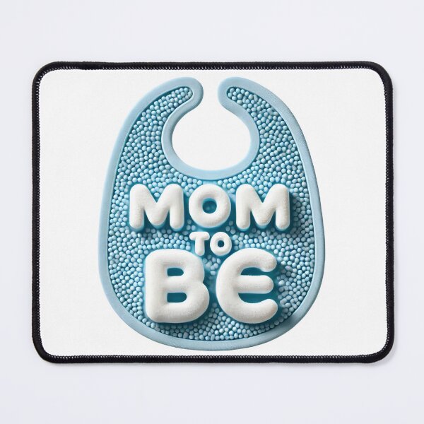 Item preview, Mom To Be Baby Announcement Design with Baby Bib designed and sold by StyLeHi.