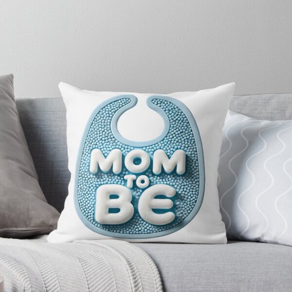 Item preview, Mom To Be Baby Announcement Design with Baby Bib designed and sold by StyLeHi.