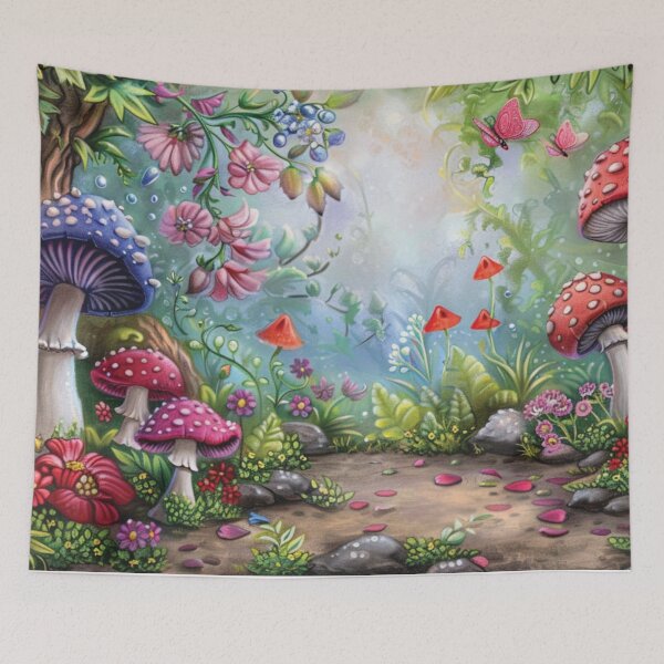 Item preview, Magical Mushroom Wonderland designed and sold by MyMagicalPlace.