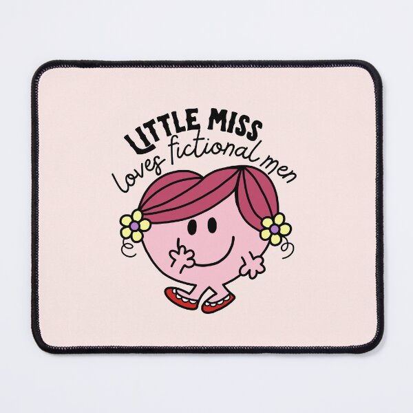 Item preview, Little miss loves fictional men designed and sold by Neadoodles.