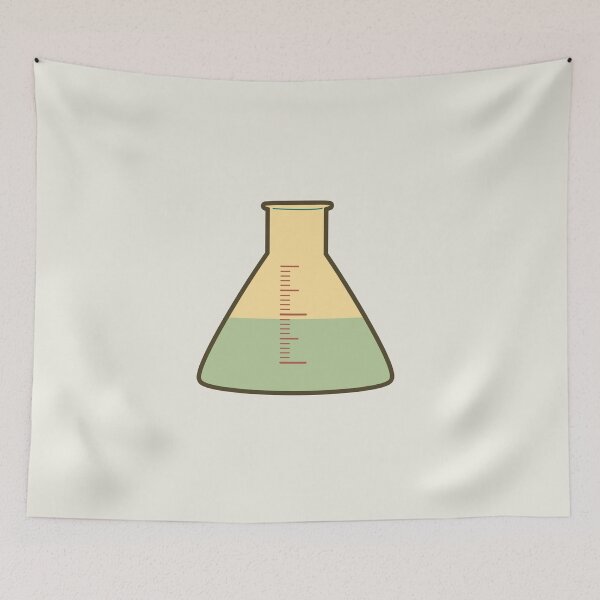 Item preview, lab glass vector art designed and sold by helixter.