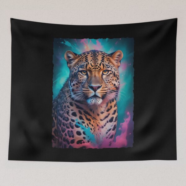 Item preview, Colorful And Majestic Leopard Face designed and sold by Adelberton.