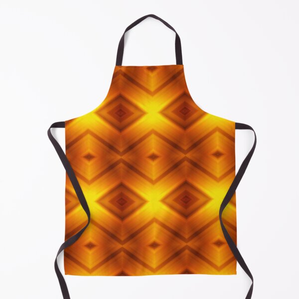 Item preview, Orange and yellow shiny shapes pattern designed and sold by roshana3.