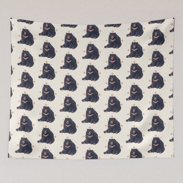 Item preview, Cute Black bear  designed and sold by Artofmayara.