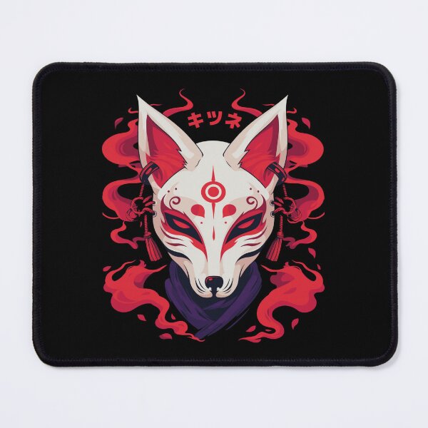 Item preview, Japanese demon mask AKM_10 designed and sold by NoNeed4InK.