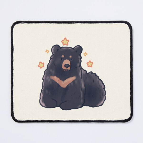 Item preview, Black bear with stars  designed and sold by Artofmayara.