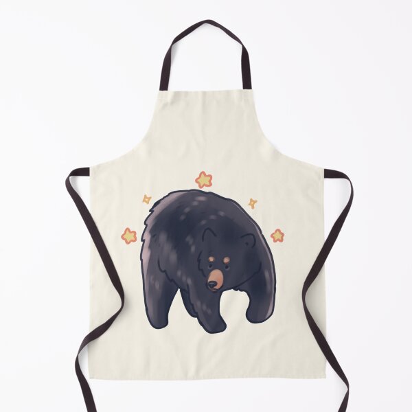 Item preview, Cute Black bear with stars designed and sold by Artofmayara.
