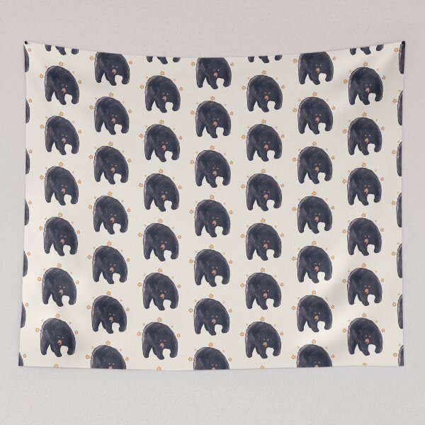 Item preview, Cute Black bear with stars  designed and sold by Artofmayara.
