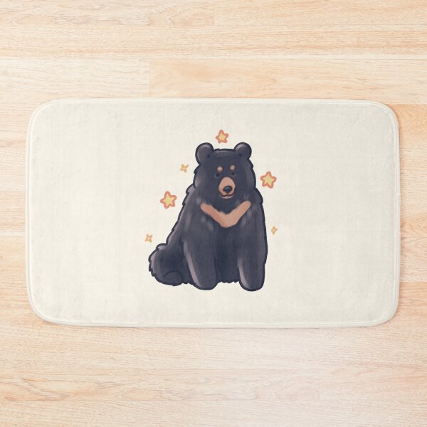 Item preview, Adorable Black bear with stars  designed and sold by Artofmayara.