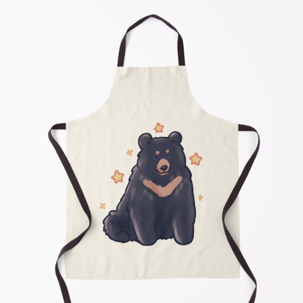 Item preview, Adorable Black bear with stars designed and sold by Artofmayara.