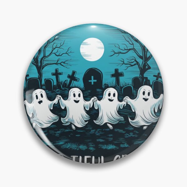 Item preview, "Boo-tiful Crew" Friendly Ghosts in Graveyard designed and sold by MyNiceDesigns.