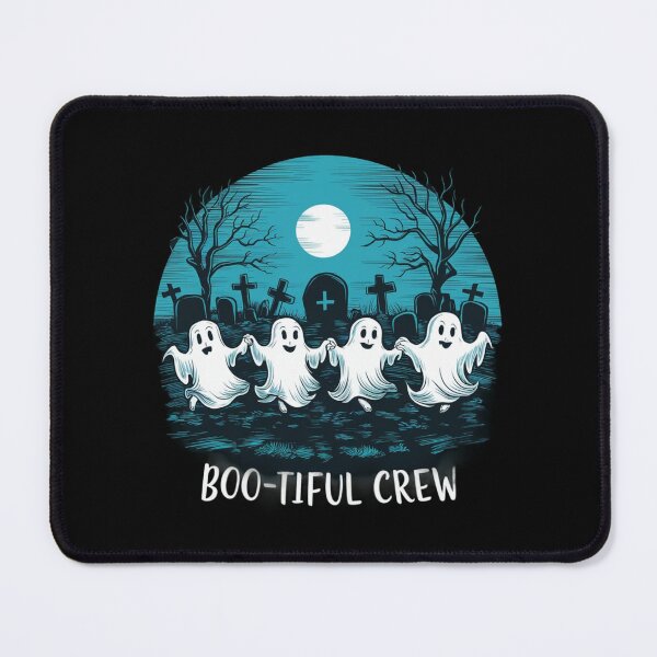 Item preview, "Boo-tiful Crew" Friendly Ghosts in Graveyard designed and sold by MyNiceDesigns.