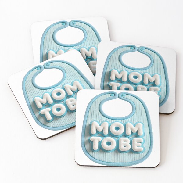Item preview, Mom To Be Baby Announcement Design with Baby Bib designed and sold by StyLeHi.