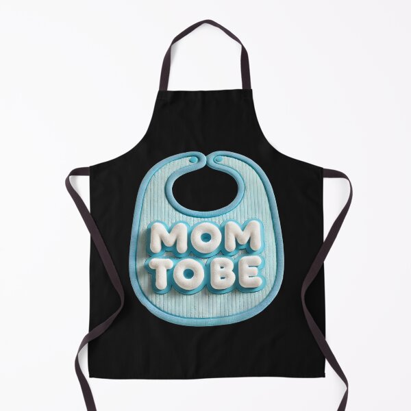Item preview, Mom To Be Baby Announcement Design with Baby Bib designed and sold by StyLeHi.