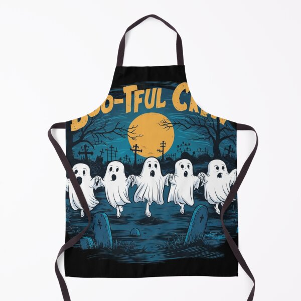 Item preview, "Boo-tiful Crew" Friendly Ghosts in Graveyard 2 designed and sold by MyNiceDesigns.