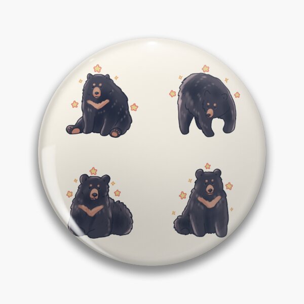 Item preview, Cute Black bear pack designed and sold by Artofmayara.