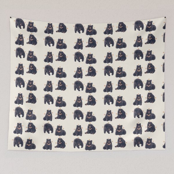 Item preview, Cute Black bear pack designed and sold by Artofmayara.