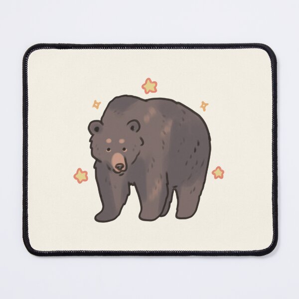 Item preview, Cute grizzly bear with stars designed and sold by Artofmayara.