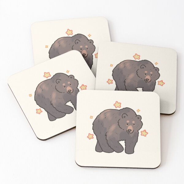 Item preview, grizzly bear with stars  designed and sold by Artofmayara.