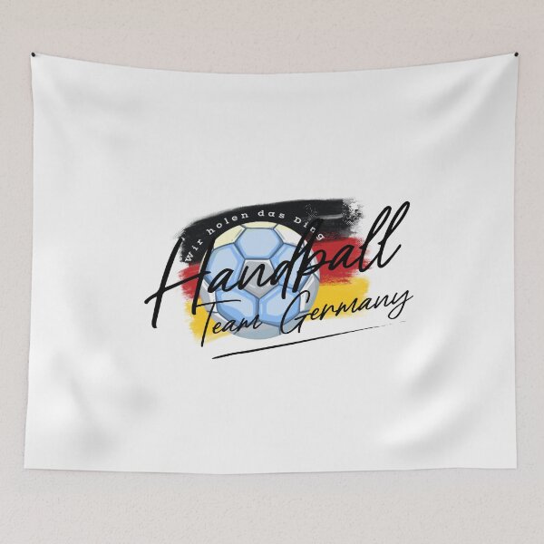 Item preview, Handball Team Germany lettering designed and sold by Ecmoprints.