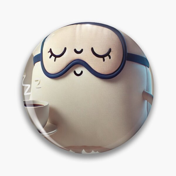 Item preview, Sleepy Pillow with Alarm Clock and Coffee designed and sold by moiecuoii.