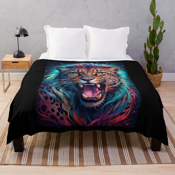 Item preview, Colorful And Majestic Leopard Face designed and sold by Adelberton.