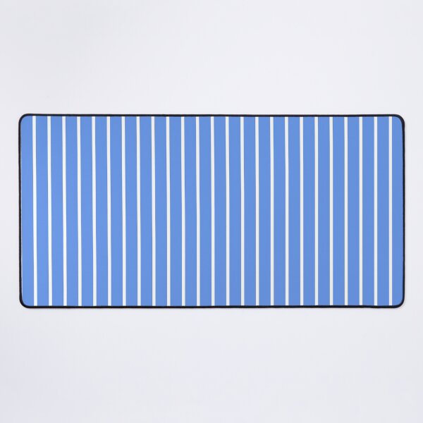 Item preview, Light Blue and Thin White Vertical Stripes designed and sold by starrylite.