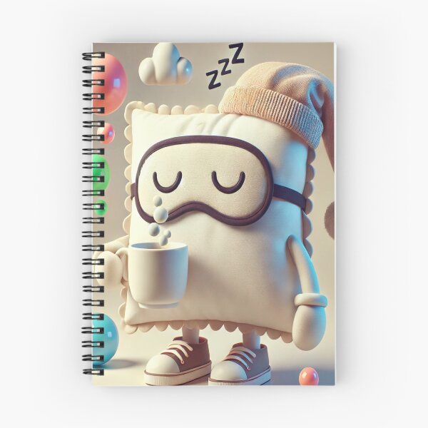 Item preview, Cute Pillow Character with Bubbles and Coffee	 designed and sold by moiecuoii.