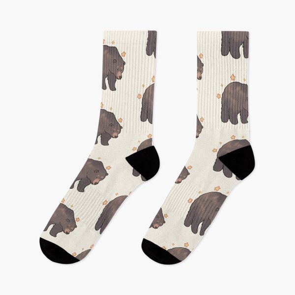 Item preview, Cute Brown bear with stars  designed and sold by Artofmayara.
