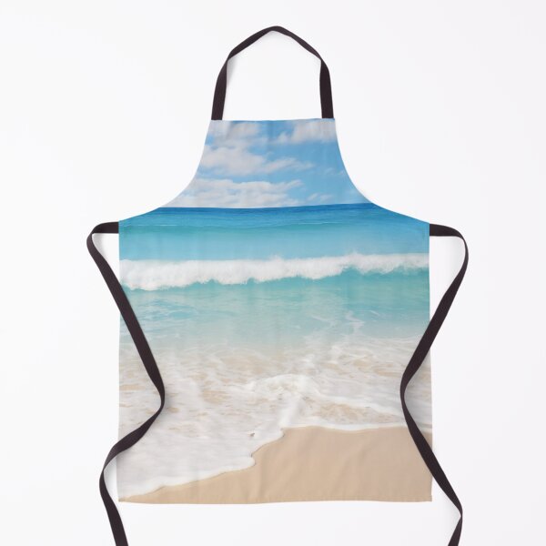 Item preview, Serene beach scene soft lapping waves designed and sold by scicilysimonee.