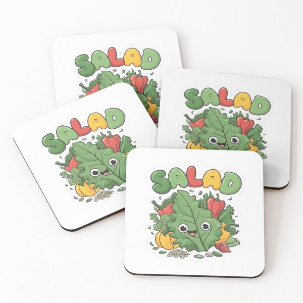 Item preview, Cheerful Salad Sticker designed and sold by MyNiceDesigns.
