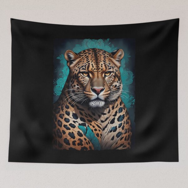 Item preview, Colorful And Majestic Leopard Face designed and sold by Adelberton.