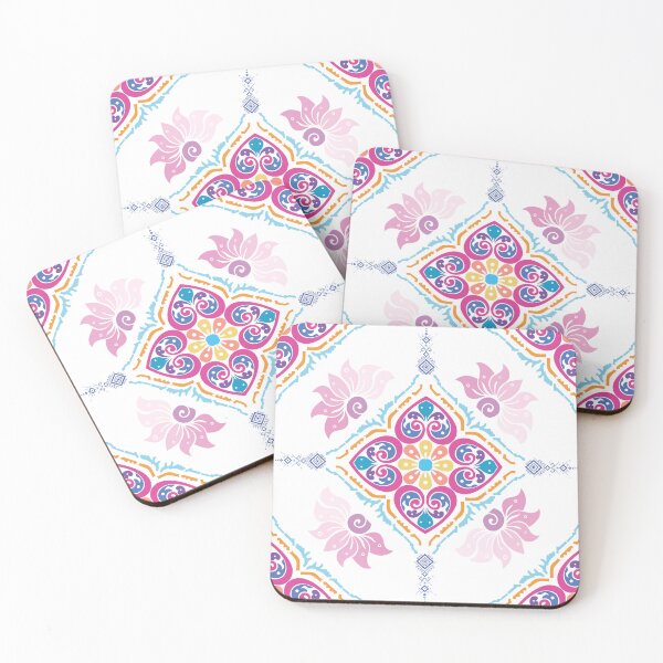 Item preview, Seamless tiles background. Mosaic pattern for ceramic in dutch, portuguese, spanish, italian style, Vector Tile Pattern, Lisbon Arabic Floral Mosaic, Mediterranean Seamless Ornament, Geometric Folk designed and sold by WP-7824.