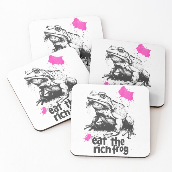 Item preview, Eat the Rich Frog  designed and sold by FPortraits.